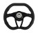 Рулевое колесо BARRACUDA обод черный, спицы серебряные д. 350 мм
