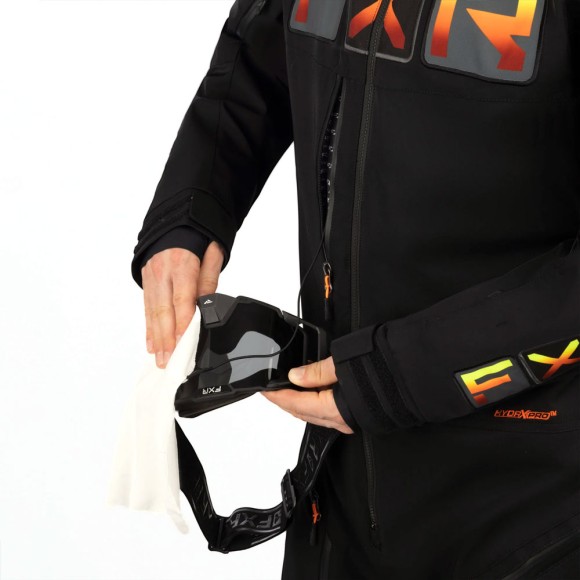 Комбинезон FXR Maverick без утеплителя Black/Inferno SX PRO, S