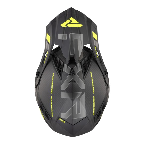 Шлем FXR Helium Carbon Hi Vis/Charcoalcoalcoal, M Шлем FXR Helium Carbon Hi Vis/Charcoalcoalcoal, M