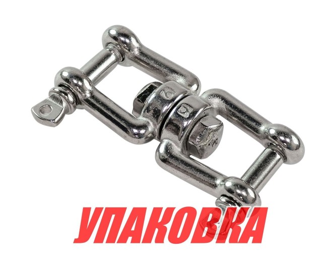 Вертлюг скоба/скоба, 6 мм Marine Rocket (упаковка из 10 шт.)