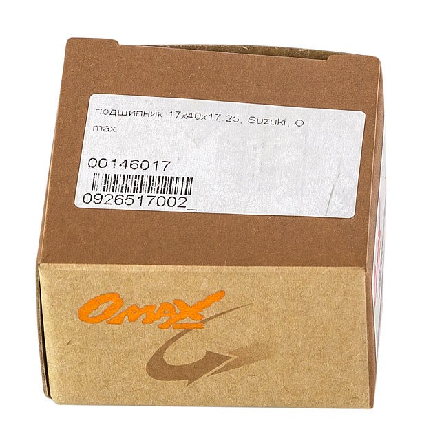Подшипник 17х40х17.25, Suzuki, Omax