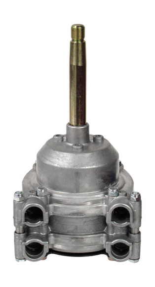 Редуктор рулевой ZTS невозвратный для 2-х тросов с установочным комплектом 90 град. Редуктор рулевой ZTS невозвратный для 2-х тросов с установочным комплектом 90 град.