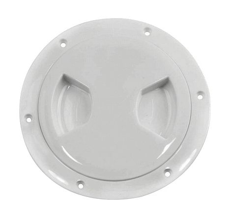 Лючок палубный 4", белый