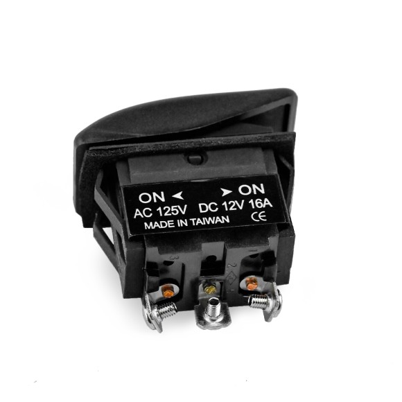 Переключатель двухпозиционный Skipper ON-ON 12В/16А 16А, 3 контакта