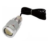 Фонарь подводный AAA, хромированная медь белый