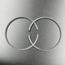 Кольца поршневые, комплект на один поршень Suzuki DT40 (0.25mm) (Omax)
