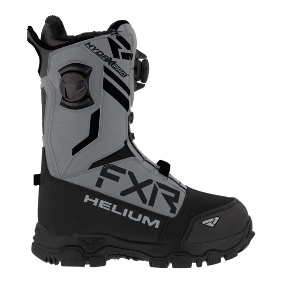 Ботинки FXR Helium Dual BOA с утеплителем Black/Steel, 9/11 Ботинки FXR Helium Dual BOA с утеплителем Black/Steel, 9/11