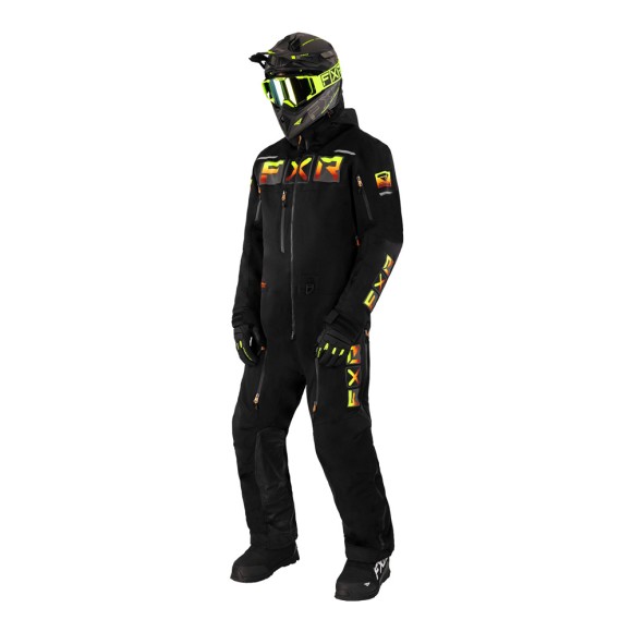 Комбинезон FXR Maverick без утеплителя Black/Inferno SX PRO, M