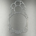 Прокладка под пластину помпы охлаждения Yamaha F225-350 (Omax)