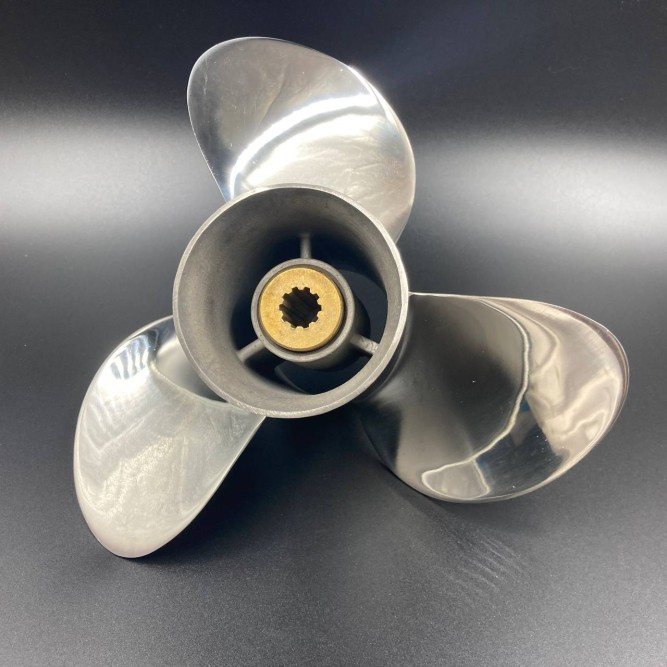 Гребной винт Suzuki DT9.9A-DT15A, DF9.9B, DF8A-20A (3x9-1/4x10) (Сталь)