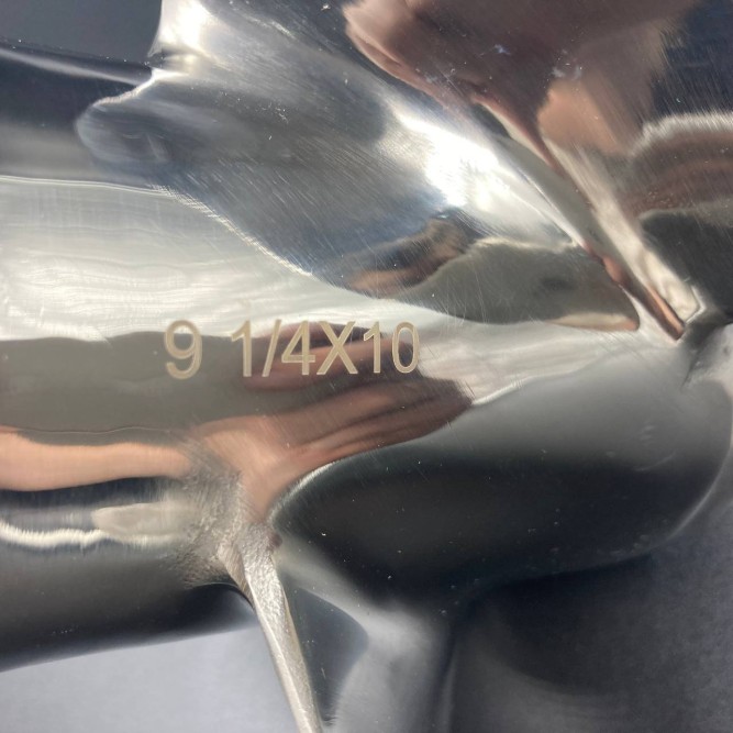 Гребной винт Suzuki DT9.9A-DT15A, DF9.9B, DF8A-20A (3x9-1/4x10) (Сталь)