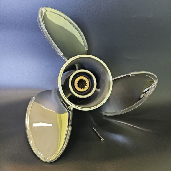 Гребной винт Yamaha 150-300, F150-F275, F300B Saltist AMMA  (3x14 1/4x25) (Сталь) (Polastorm)