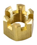 Гайка корончатая на гребной вал Suzuki DT9.9-15/DF8A-20A, OMAX