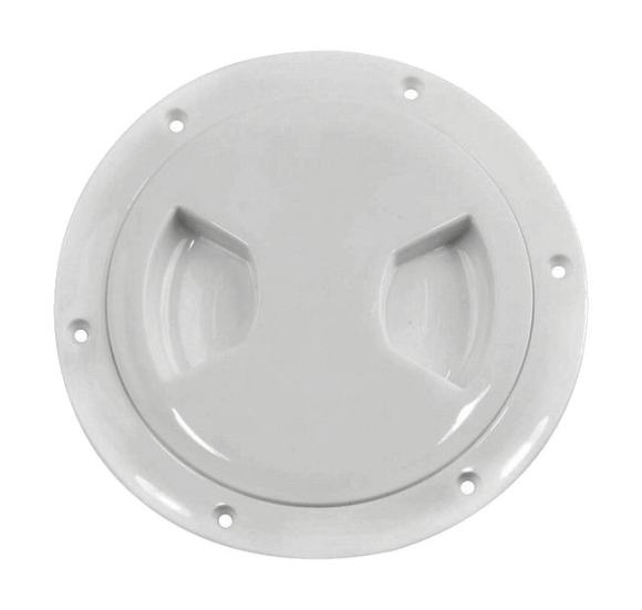 Лючок палубный 6", белый