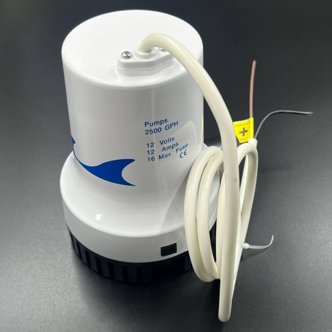 Помпа осушительная 2500GPH (12V) (9462.5 л/ч) (Sunfine)