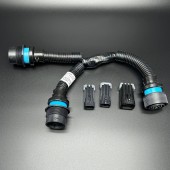 Тройник эл. проводки 14-штырьковый c разъёмами KIT-ADAPTOR DUAL (Quicksilver) Тройник эл. проводки 14-штырьковый c разъёмами KIT-ADAPTOR DUAL (Quicksilver)