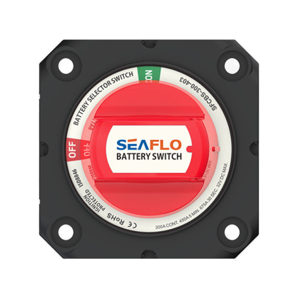 Выключатель массы SeaFlo 300-500А, 6V-48V Выключатель массы SeaFlo 300-500А, 6V-48V