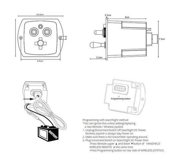 Пульт управления беспроводной (джойстик)