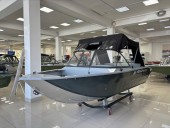 Моторная лодка, Неман 480 DCM FISH, св.серый-серый с Suzuki DF50ATL