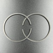 Кольца поршневые, комплект на один поршень Mercury 45-60 (STD) (Omax)