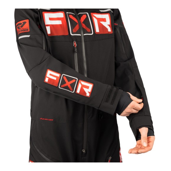 Комбинезон FXR Maverick без утеплителя Black/Red, 2XL Комбинезон FXR Maverick без утеплителя Black/Red, 2XL