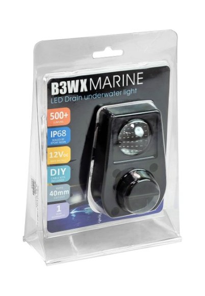 Подводный огонь со сливной пробкой, Blue, AquaIDEA Подводный огонь со сливной пробкой, Blue, AquaIDEA