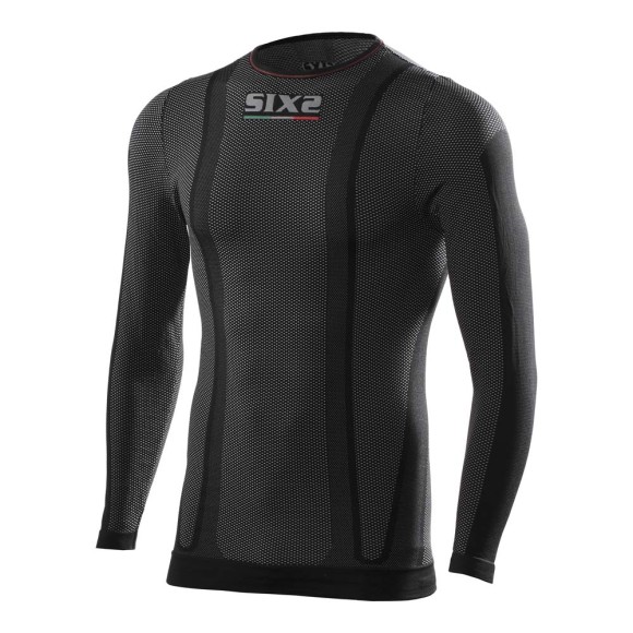 Термокофта SIXS TS2W с утеплителем Black Carbon, XS