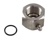 Гайка трубы струбцин с тавотницей, Omax Гайка трубы струбцин с тавотницей, Omax