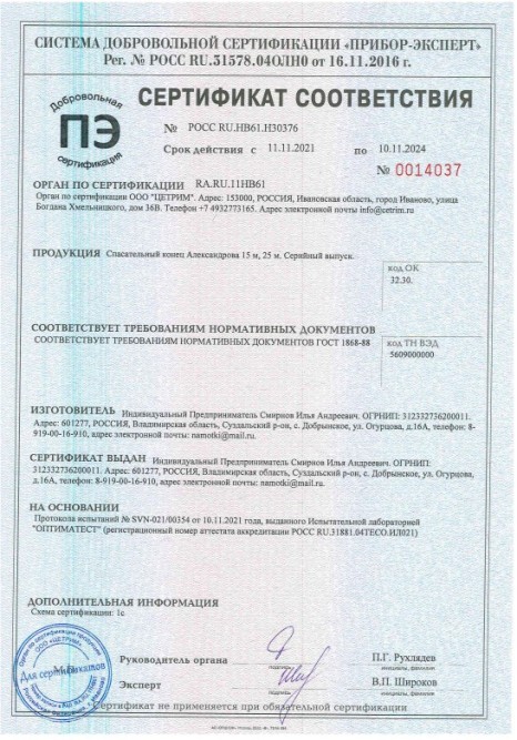Конец Александрова 15 метров