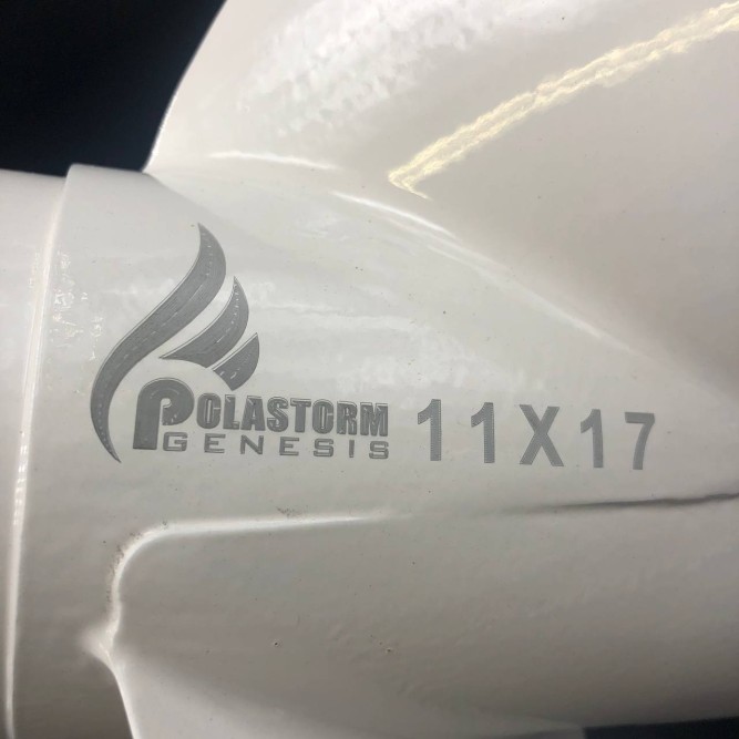 Гребной винт Yamaha 40-55, F30-60 Sema (3x11x17) (Polastorm)