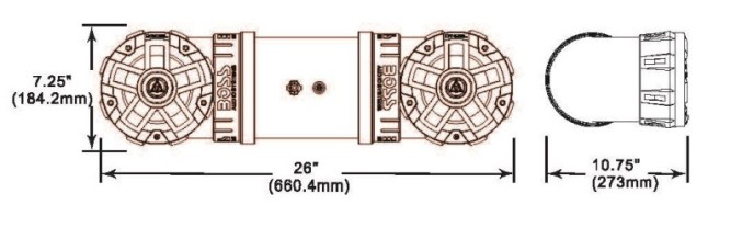 Аудиосистема BOSS ATV6.5B
