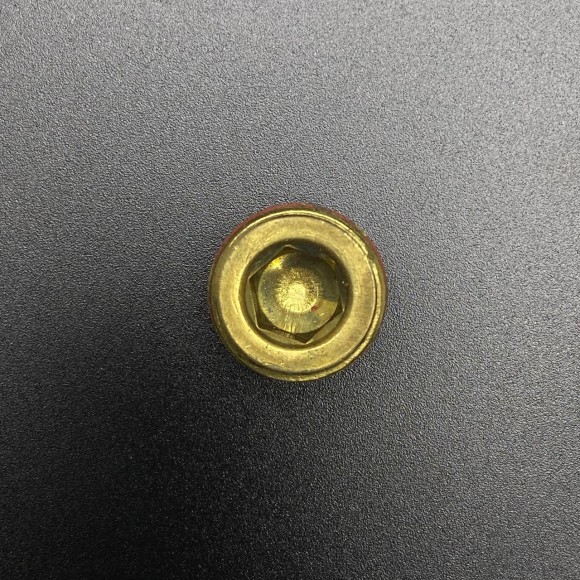 Заглушка коллектора (пробка бронзовая диам. 9,5 мм) MerCruiser GM V6 and V8 (22-12524) (Quicksilver)