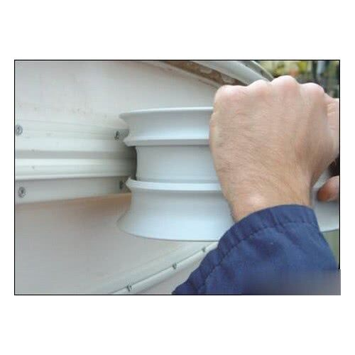 Наружный профиль привального бруса ПВХ