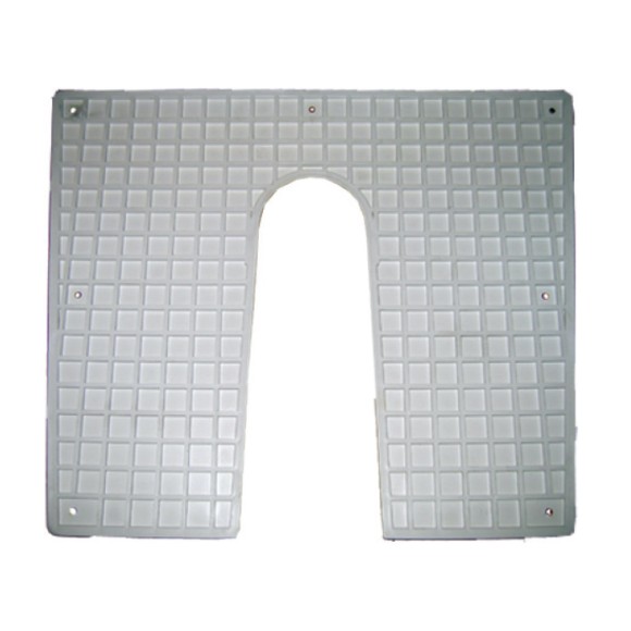 Накладка на транец 430х350, пластмасса Накладка на транец 430х350, пластмасса