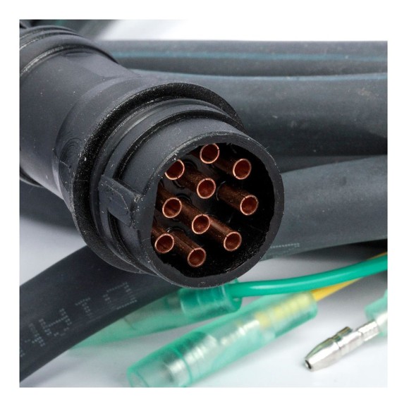 Пульт ДУ Skipper для Yamaha 703, с кнопкой гидроподъема, фишка на 10  пинов, толкает газ