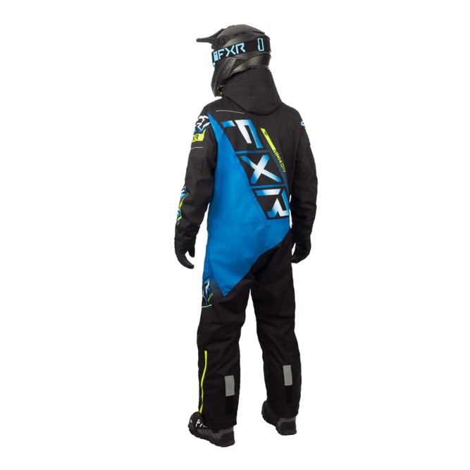 Комбинезон FXR CX без утеплителя Black/Blue/Hi Vis, XS