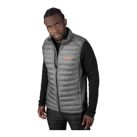Жилет FXR Podium Hybrid Quilted Charcoal/Orange, XL