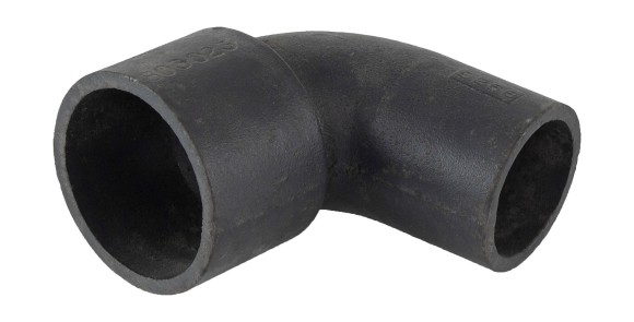 Колено выхлопа вход 3" выход 2 3/8" наклон 80, OSCO