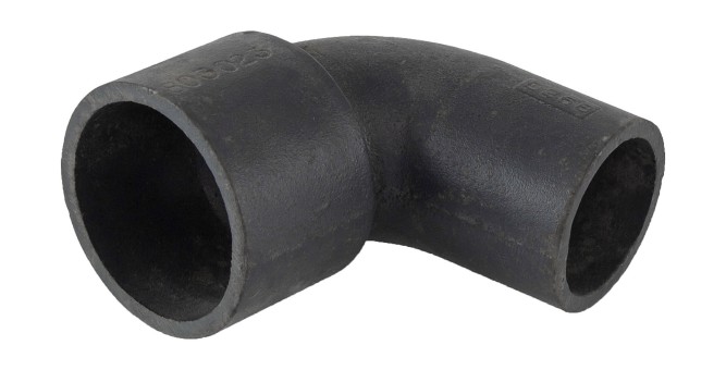 Колено выхлопа вход 3" выход 2 3/8" наклон 80, OSCO