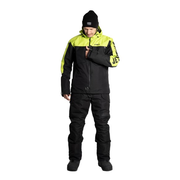 Куртка Jethwear Crisp с утеплителем Black/Lime, M Куртка Jethwear Crisp с утеплителем Black/Lime, M