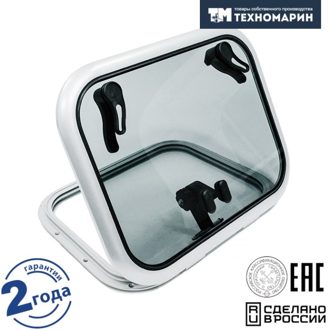 Люк палубный распашной Альбатрос 572x457
