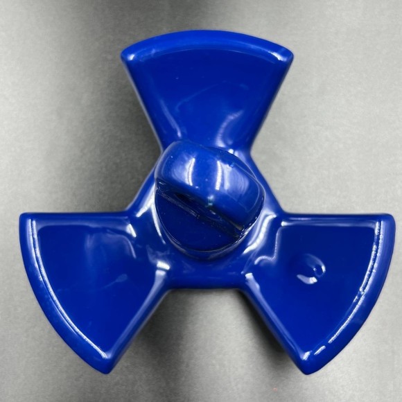 Якорь речной 3-х лепестковый (Синий) с ПВХ покрытием 3.6кг (Allshine)