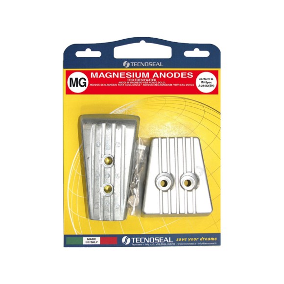Комплект анодов Tecnoseal для Volvo Penta SXA, DPSA магний Комплект анодов Tecnoseal для Volvo Penta SXA, DPSA магний