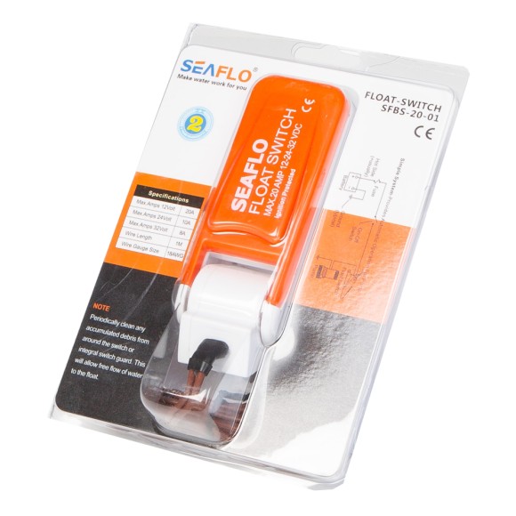 Переключатель автоматический поплавковый SeaFlo, 12V/24V Переключатель автоматический поплавковый SeaFlo, 12V/24V