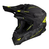 Шлем FXR Helium Carbon w / Auto buckle Hi Vis/Charcoal, L Шлем FXR Helium Carbon w / Auto buckle Hi Vis/Charcoal, L