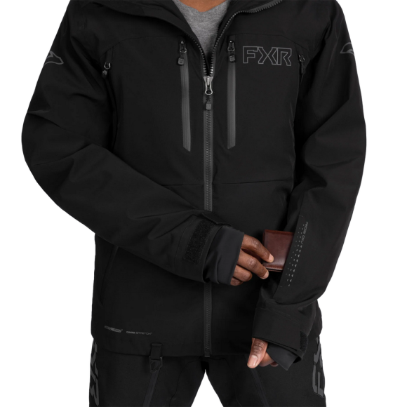 Куртка FXR Helium Pro 3-in-1 с утеплителем Black Ops, 3XL Куртка FXR Helium Pro 3-in-1 с утеплителем Black Ops, 3XL