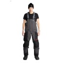 Полукомбинезон Jethwear Treeline Bib с утеплителем Black/Grey/Red, 3XL
