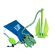 Якорь Денфорта JetPilot Lightweight Fluke Anchor 0,79 кг Blue/Lime, One Size