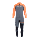 Комплект гидрокостюм и гидрокуртка JetPilot RX Race Charcoal/Orange, S