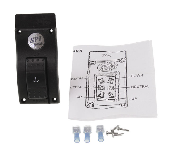 Лебедка якорная South Pacific 900E(xpress) горизонтальная, 1100Вт, 12 В,